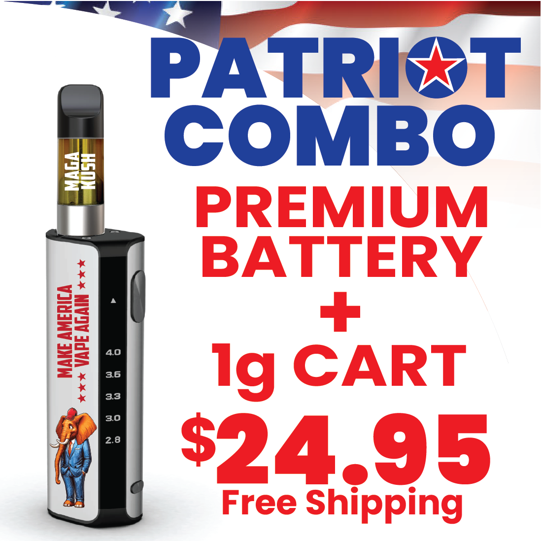 1-GRAM PATRIOTS COMBO