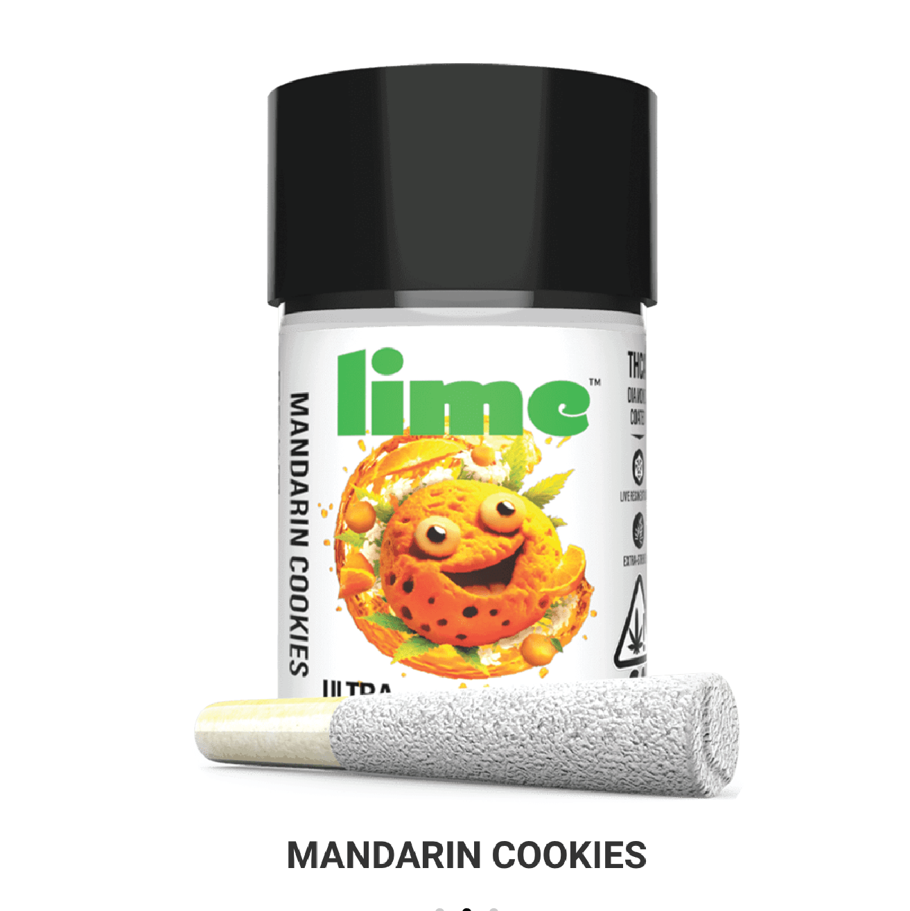 MANDARIN COOKIES 5-PACK (3grams)